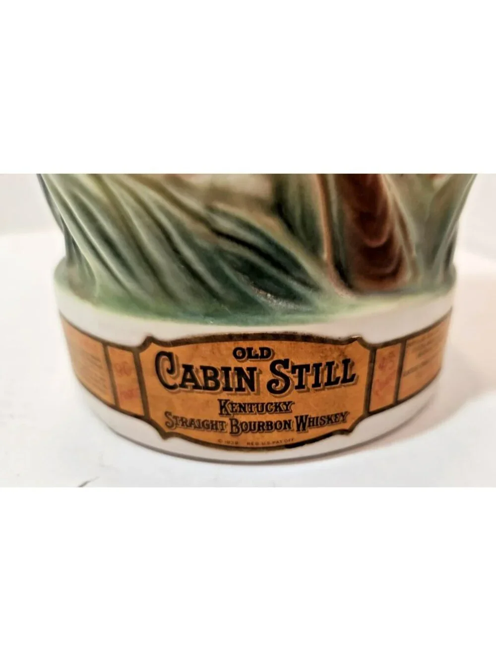 Old Cabin Still Collectors Gallery Decanter 1969 Hillbilly Design Stitzel Weller